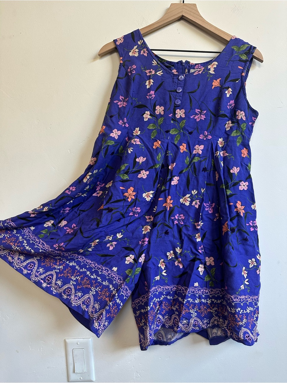 Basic Editions - Vintage Purple Romper